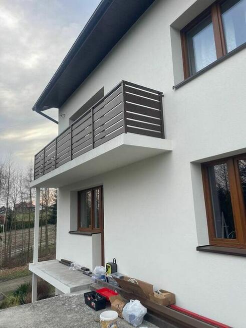 Balustrada Balkonowa Aluminium