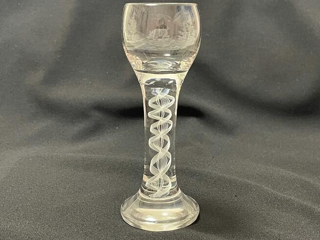 Kielich kieliszek Dzik Huta Szkła Józefina Josephinenhutte