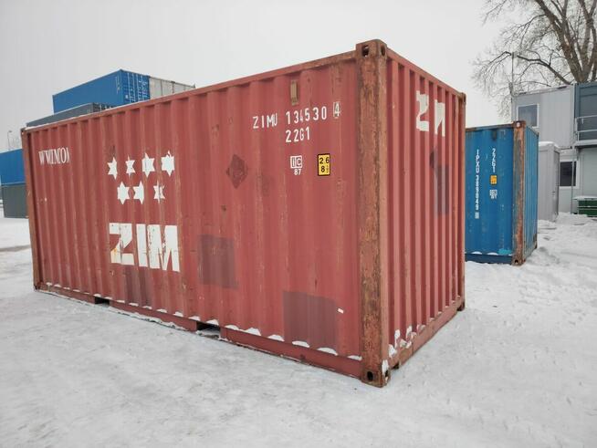Kontener morski 20 DV / 6 metrów, używany