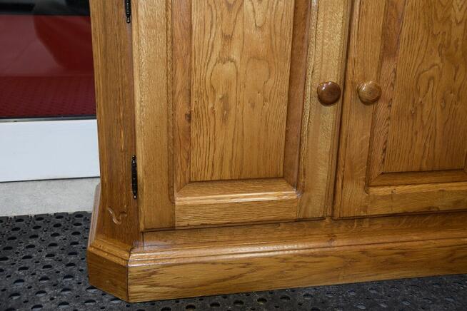 komoda dębowa - jak nowa