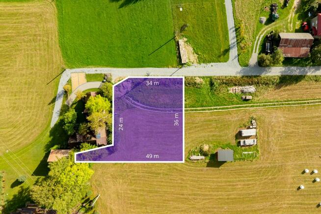 Działka budowlana 15 km od Zakopanego