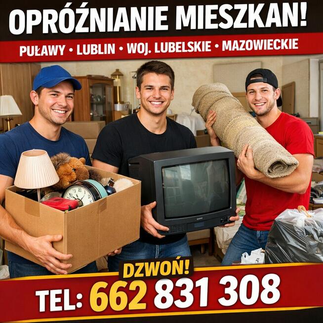 Pilne Opróżnianie Mieszkań Piwnic Strychów– Utylizacja, Tran