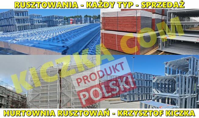 Rusztowania WYPRZEDAŻ Rusztowanie PLETAC Bauman Modułowe
