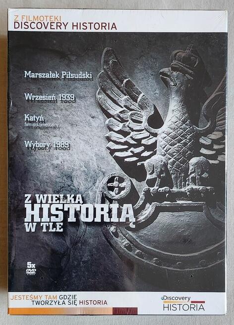 Z wielką historią w tle Pakiet 5 dvd zafoliowany