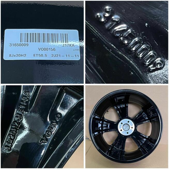 Felgi 20 cali Volvo XC40 316.500.09 8Jx20 ET50,5 5x108