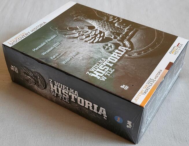 Z wielką historią w tle Pakiet 5 dvd zafoliowany