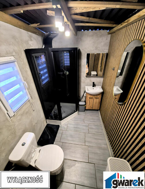 Działka z domkiem otoczona Lasem Przeń Bukowno