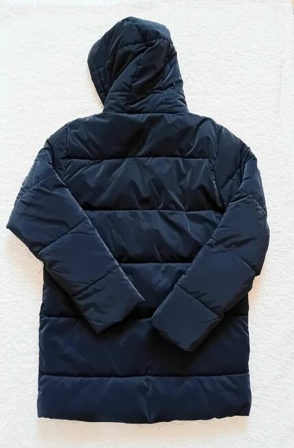 Kurtka puchowa zimowa z kapturem