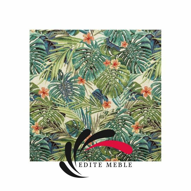 Krzesło Tapicerowane Premium KL-2 Jungle White