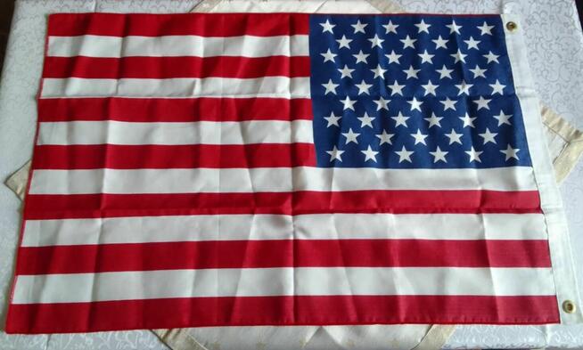 Oryginalna flaga USA 90x58 Stany Zjednoczone Ameryka NOWA