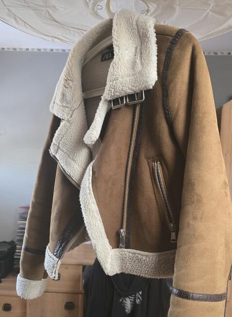 Kurtka zamszowa Zara