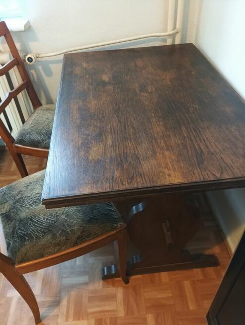 Sprzedam stół i krzesła z PRL
