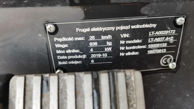 MELEX, FRUGAL pojazd elektryczny osobowy