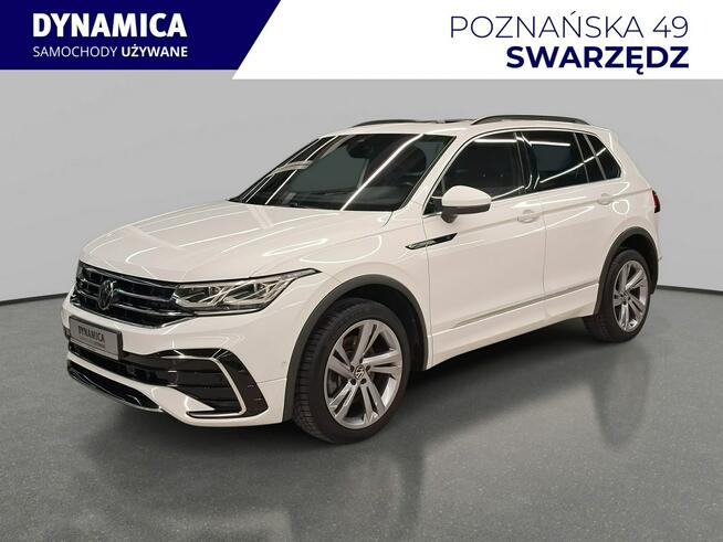 Volkswagen Tiguan VAT 23% R-Line 2.0TSI 245KM DSG 4motion 2022 r., sal. PL, I właściciel