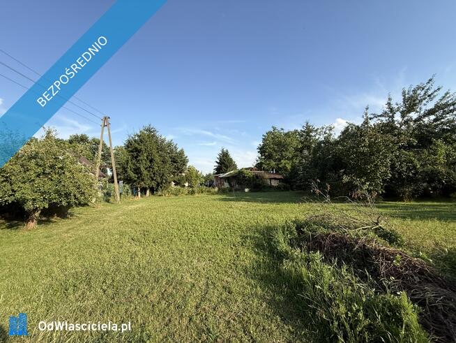 Mokry Dwór, działka 22,5a z domem i budynkami gosp.- bez pośredników