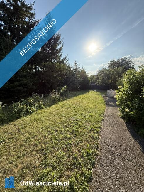 Mokry Dwór, działka 22,5a z domem i budynkami gosp.- bez pośredników