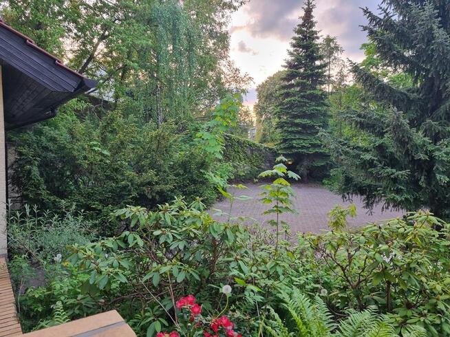 Dom na dużej zielonej działce w Puszczykowie