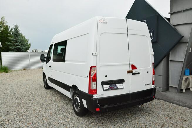 Renault Master średniak 7 osobowy brygadówka doka pełna opcja