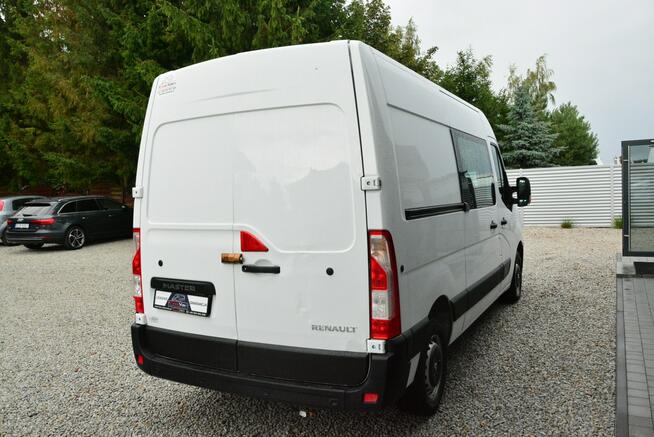 Renault Master średniak 7 osobowy brygadówka doka pełna opcja
