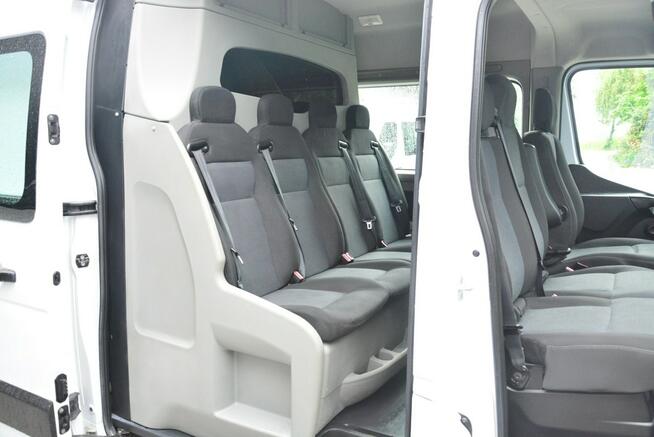 Renault Master średniak 7 osobowy brygadówka doka pełna opcja