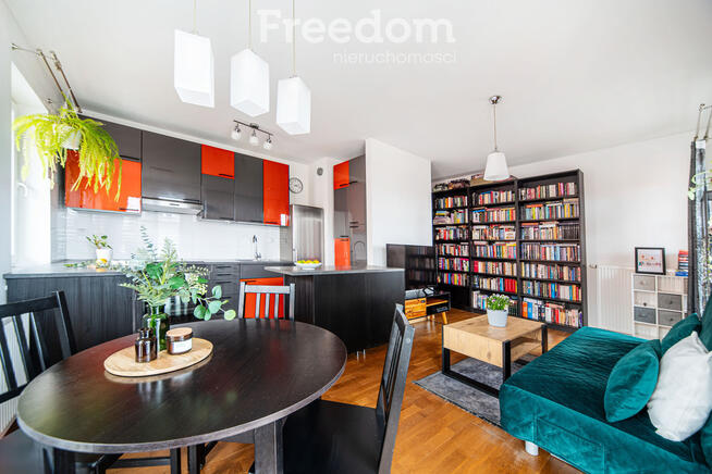 Nowoczesne 2 pokoje przy Metrze Szwedzka – 45 m².