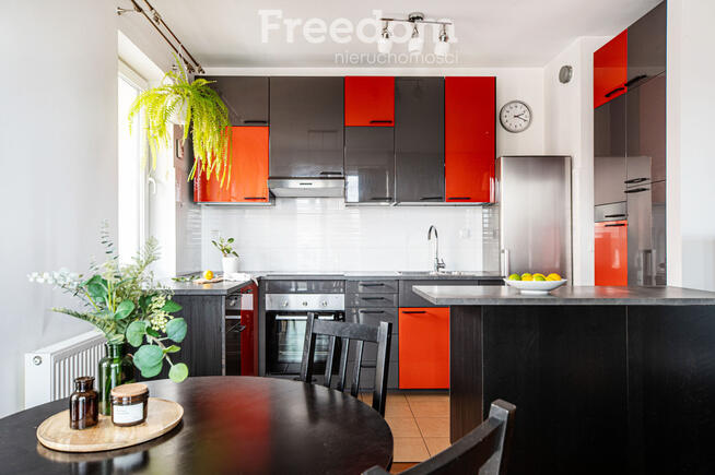 Nowoczesne 2 pokoje przy Metrze Szwedzka – 45 m².