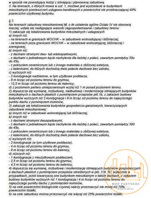 Działka budowlana Józefów gm. Nieporęt,