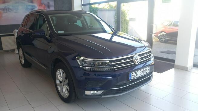 Tiguan 2.0 TDI 4 Motion, Highline, bezwypadkowy, salon Polska