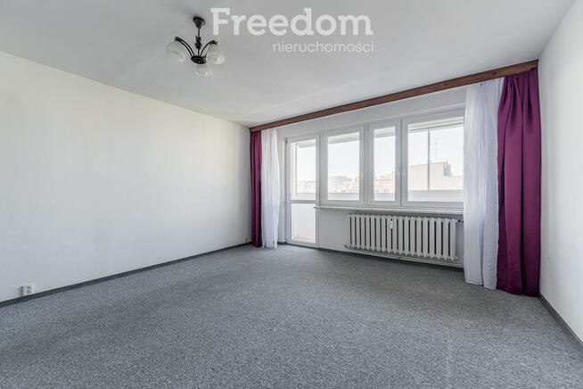 Mieszkanie z widokiem i potencjałem; balkon; metro