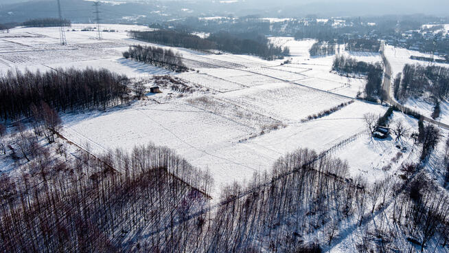 Działka siedliskowa Grabno - gm. Wojnicz !