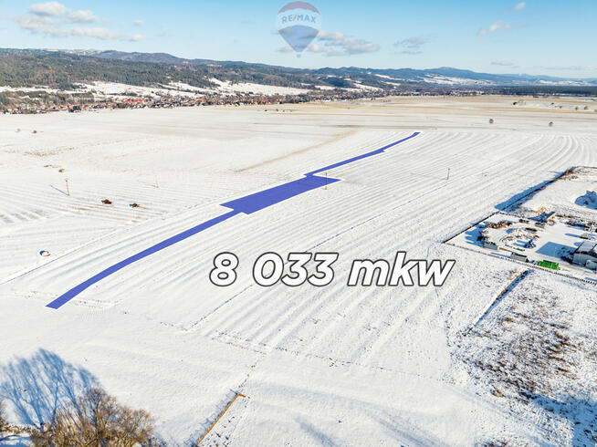 Działka rolna w Nowym Targu