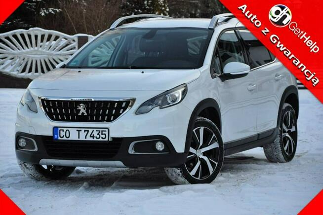 Peugeot 2008 1,2 Benz 110KM Skóry Navi Kamera PDC Ledy Alufelgi 1Wł. Serwis Super !