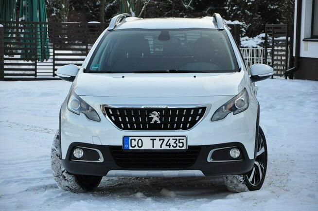 Peugeot 2008 1,2 Benz 110KM Skóry Navi Kamera PDC Ledy Alufelgi 1Wł. Serwis Super !
