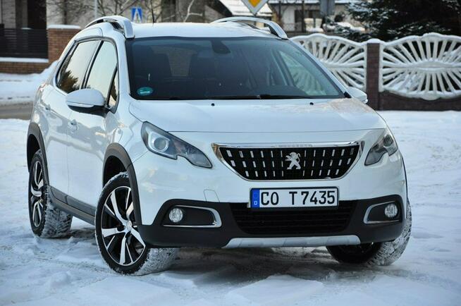 Peugeot 2008 1,2 Benz 110KM Skóry Navi Kamera PDC Ledy Alufelgi 1Wł. Serwis Super !