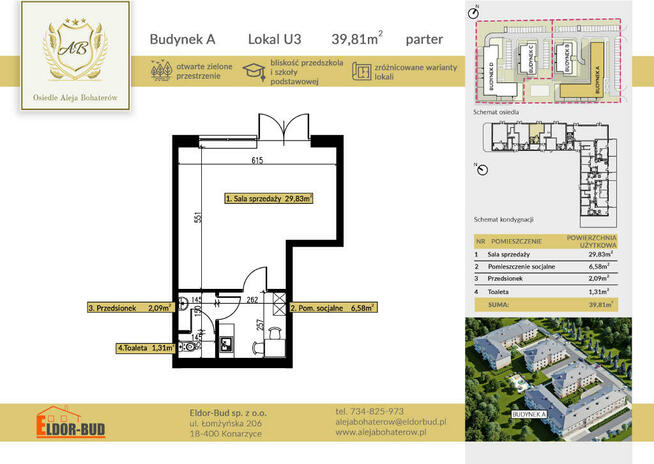 Lokal użytkowy Ostrów Mazowiecka, płk. Dyplomowanego Ludwika Bociańskiego