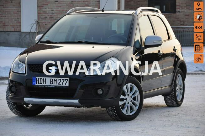 Suzuki SX4 1,6 Benz 120KM 4x4 Navi Alufelgi Hak 1Wł. Klimatronik Super Stan z DE