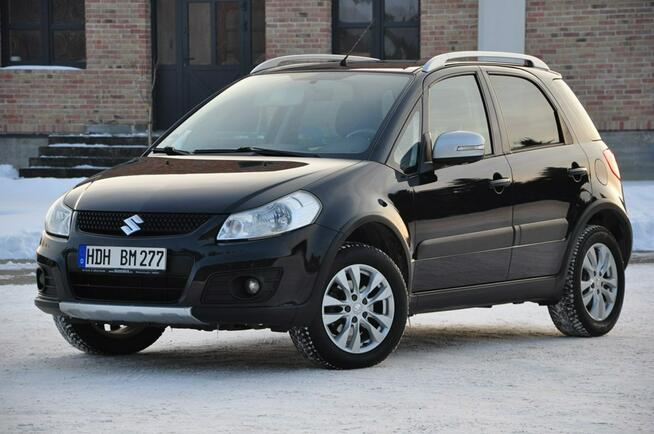 Suzuki SX4 1,6 Benz 120KM 4x4 Navi Alufelgi Hak 1Wł. Klimatronik Super Stan z DE