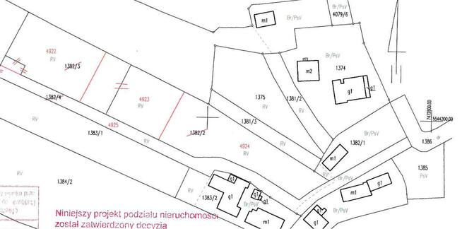 Działka budowlana Bucze gm. Brzesko