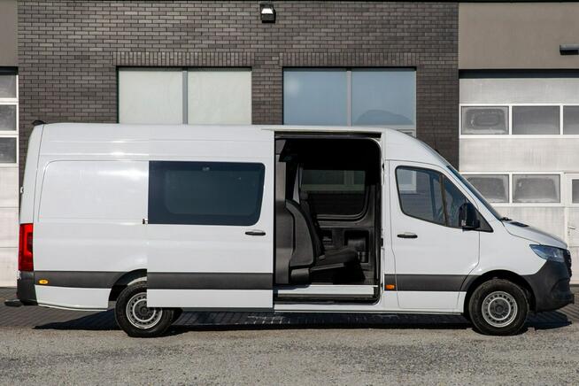 Mercedes Sprinter 7-OSÓB *BRYGADOWY* L3H2 Długi Salon PL Nowa Zabudowa