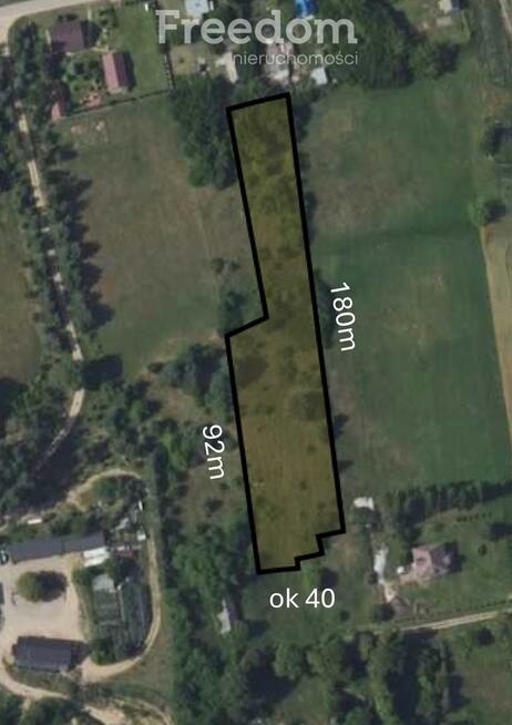 Działka z potencjałem 5306 m² Wielęcin