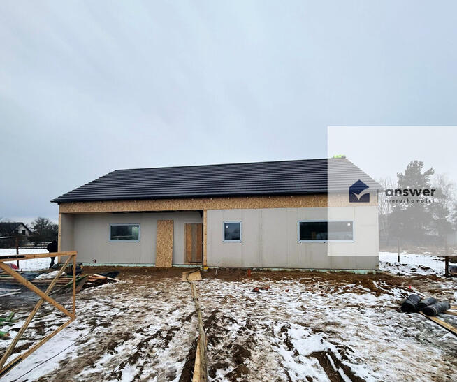 NOWOCZESNA PARTERÓWKA 125m² - MIŁOSNA