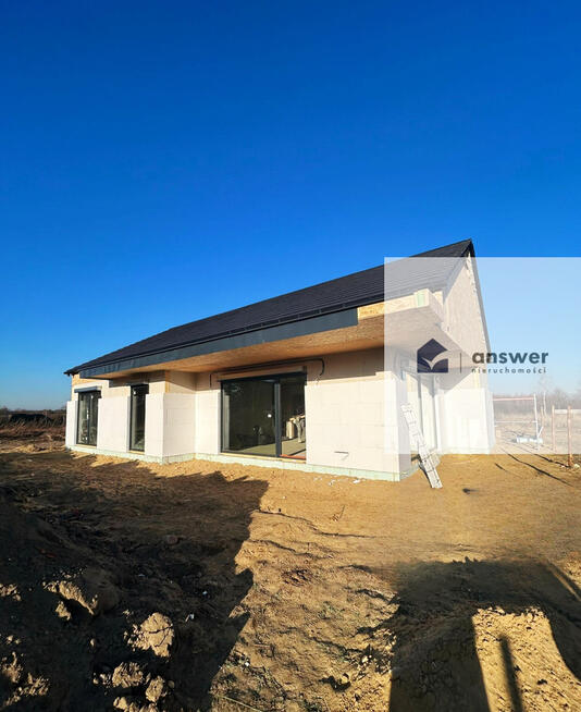 NOWOCZESNA PARTERÓWKA 125m² - MIŁOSNA