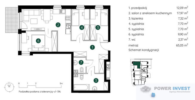 Jasne, 4-pokojowe mieszkanie z ogródkiem, Podgórze