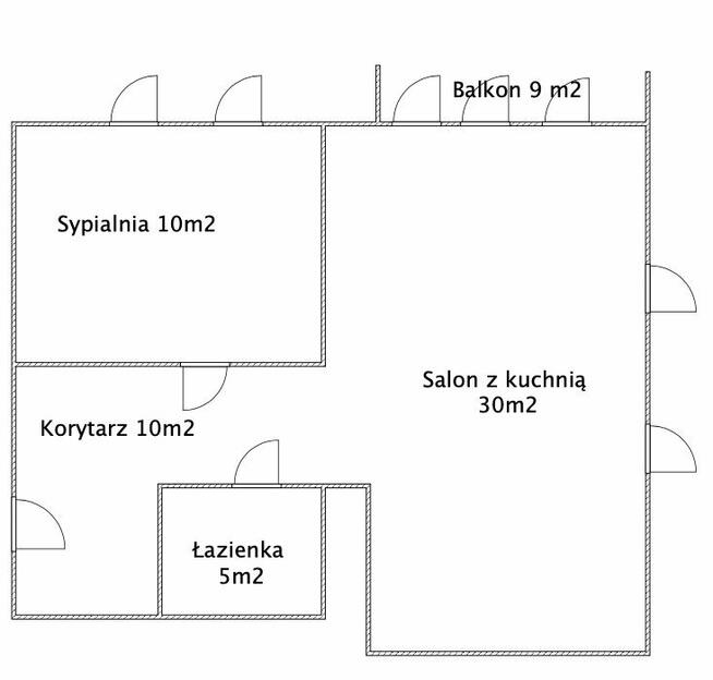 Mieszkanie Krzeptów gm. Kąty Wrocławskie, Jagodowa