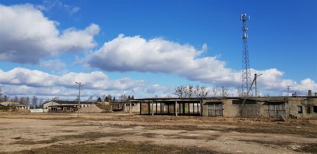 Dąbrowa Biał. * Duża działka z halami magazynowymi * Okazja