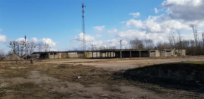 Dąbrowa Biał. * Duża działka z halami magazynowymi * Okazja