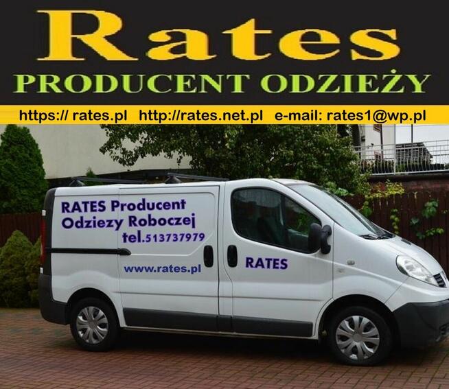 FARTUCHY Robocze Firmy RATES www.rates.pl