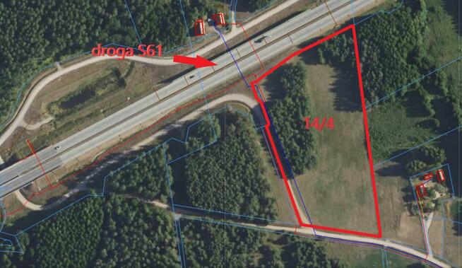 Atrakcyjna, duża działka - Długie, gm. Kalinowo