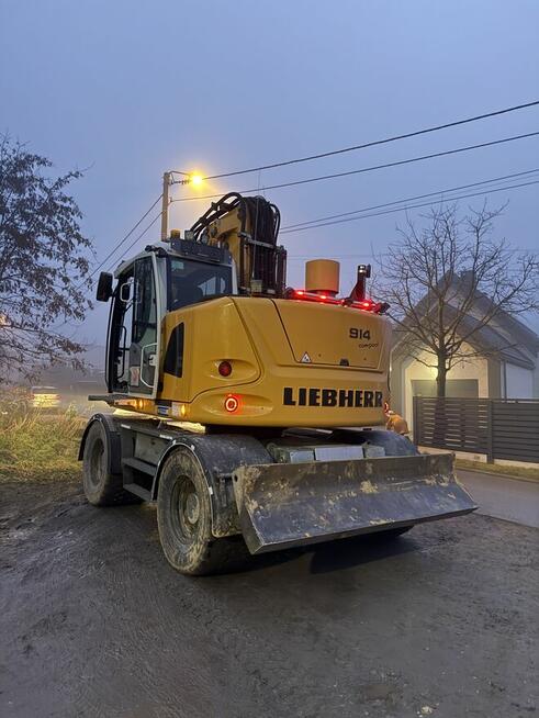 Roboty ziemne usługi koparką