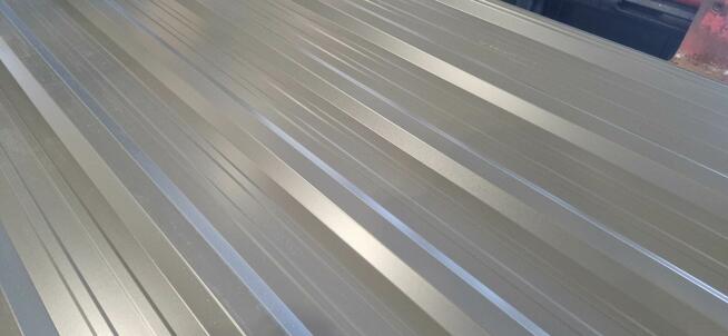 Tania Blacha 2 gatunek - RAL 7010 -na dach, wiatę, altanę